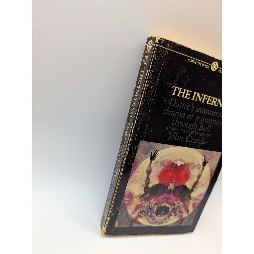 The Inferno Dante Alighieri Translation Mentor Vintage Paperback 1954 No ISBN - Picture 4 of 16